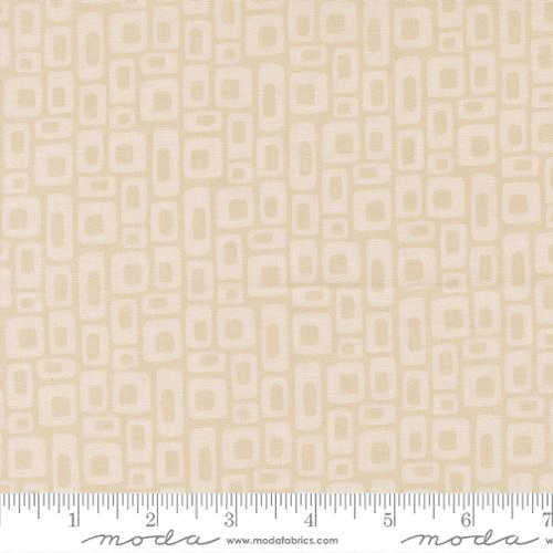 Scenery Marshmallow Geometrics Stone - 51273 11 - Moda Fabrics - Nebraska Quilt Company - F261318