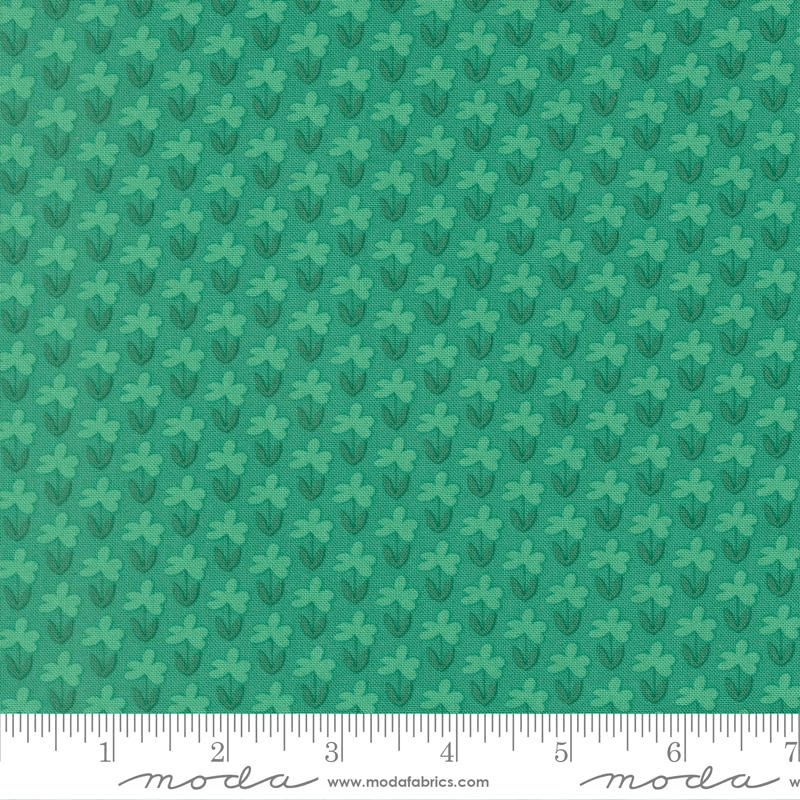 Scenery Meadow Small Floral Jade - 51271 16 - Moda Fabrics - Nebraska Quilt Company - F261314