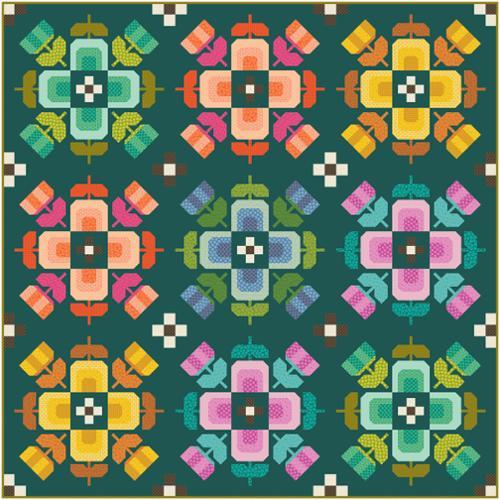Scenery Quilt Kit Featuring Scenery - Nebraska Quilt Company - K261059