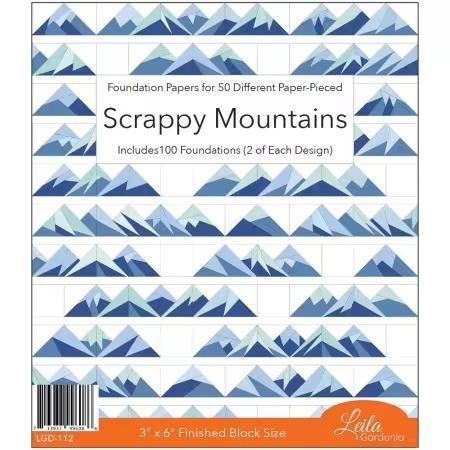 Scrappy Mountains Foundation Paper Piecing Pad - Nebraska Quilt Company - N2502199
