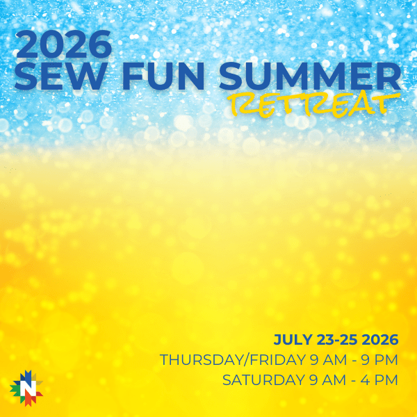 Sew Fun Summer Retreat 2026 Jul 23 - 25 - Nebraska Quilt Company - EVE2502279