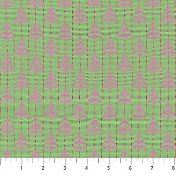 Silver Lining Tree Farm Sachet Green - WAMT114-53V - Northcott Fabrics - Nebraska Quilt Company - F261349