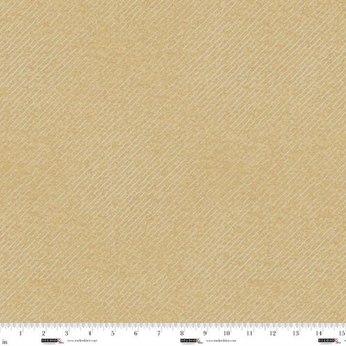 Snowy Days & Frosty Nights Striped Woolen Texture Sepia - 8462 - 34 - Studio E Fabrics - Nebraska Quilt Company - F250763