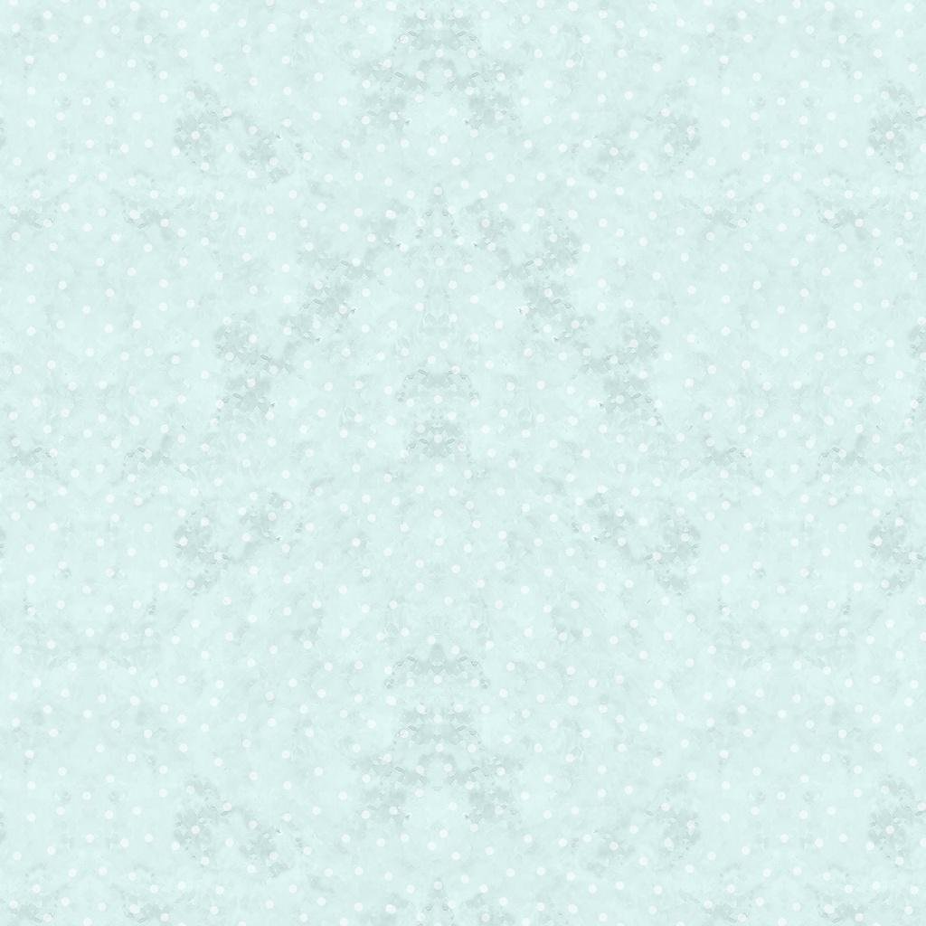 Snowy Greetings Dots Blue - W105 - 038 - 505 - White Owl Textiles - Nebraska Quilt Company - F261010