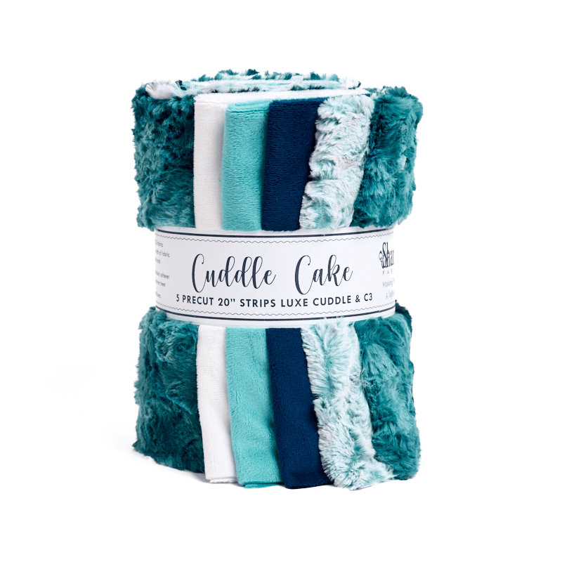 Solid Cuddle®3 Cake Kit Galaxy Mallard - Nebraska Quilt Company - PC260207