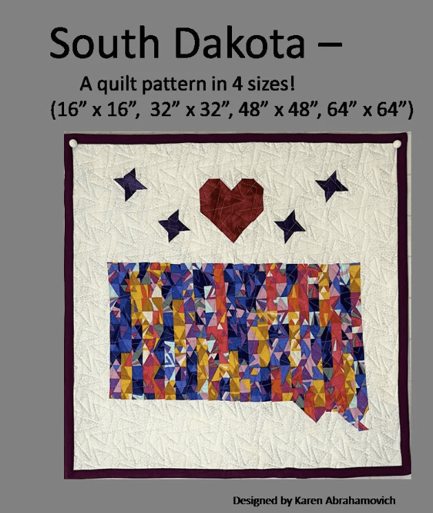 South Dakota Quilt Pattern - Nebraska Quilt Company - PUB07941