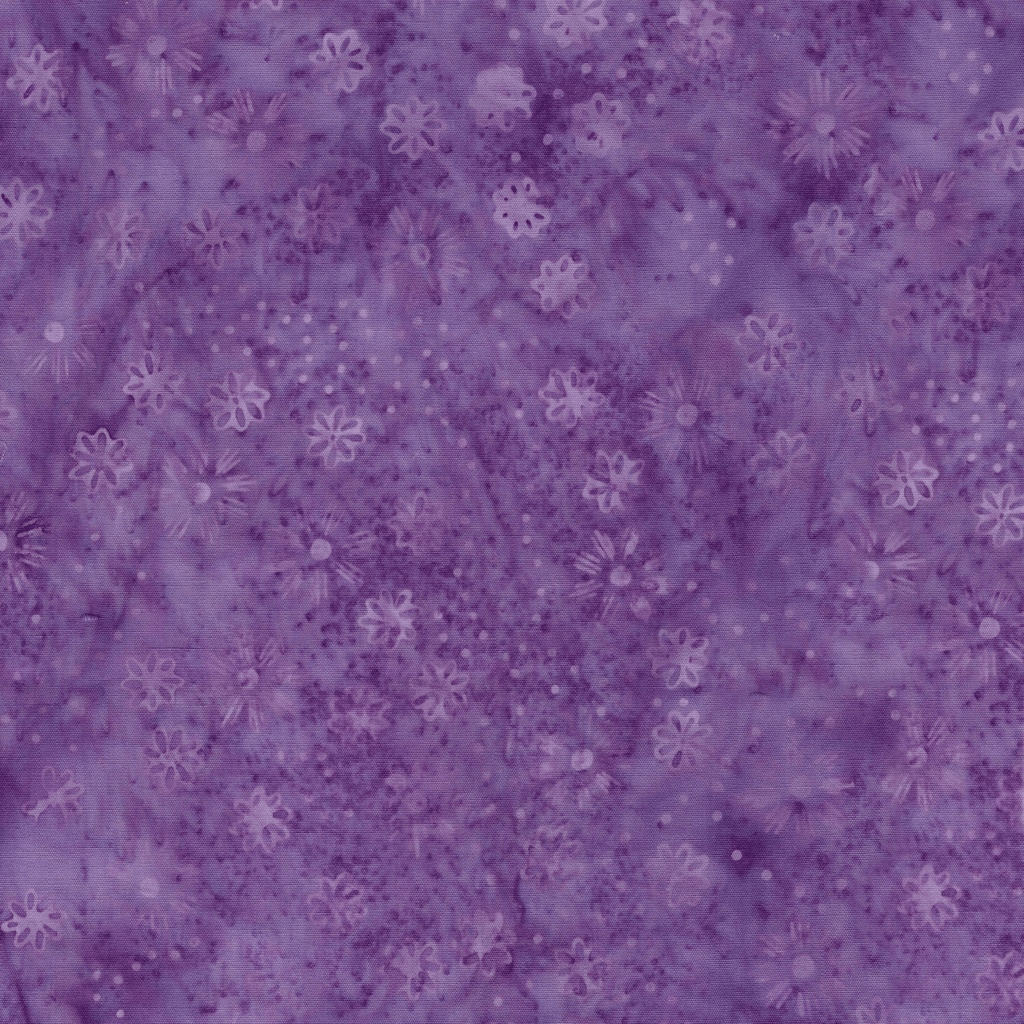 Spring Fling Scattered Flowers Purple - 422505443 - Island Batik - Nebraska Quilt Company - F260902