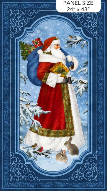 St. Nicholas Panel 24" x 43" - Nebraska Quilt Company - PAN2402231