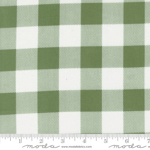 Starberry Plaid/Check Green - 29185 13 - Moda Fabrics - Nebraska Quilt Company - F07258