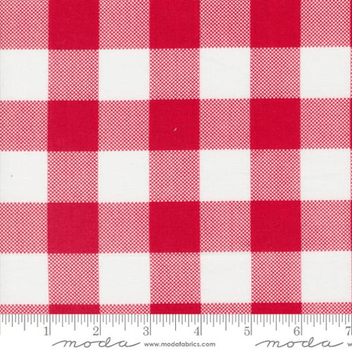 Starberry Plaid/Check Red - 29185 12 - Moda Fabrics - Nebraska Quilt Company - F07257