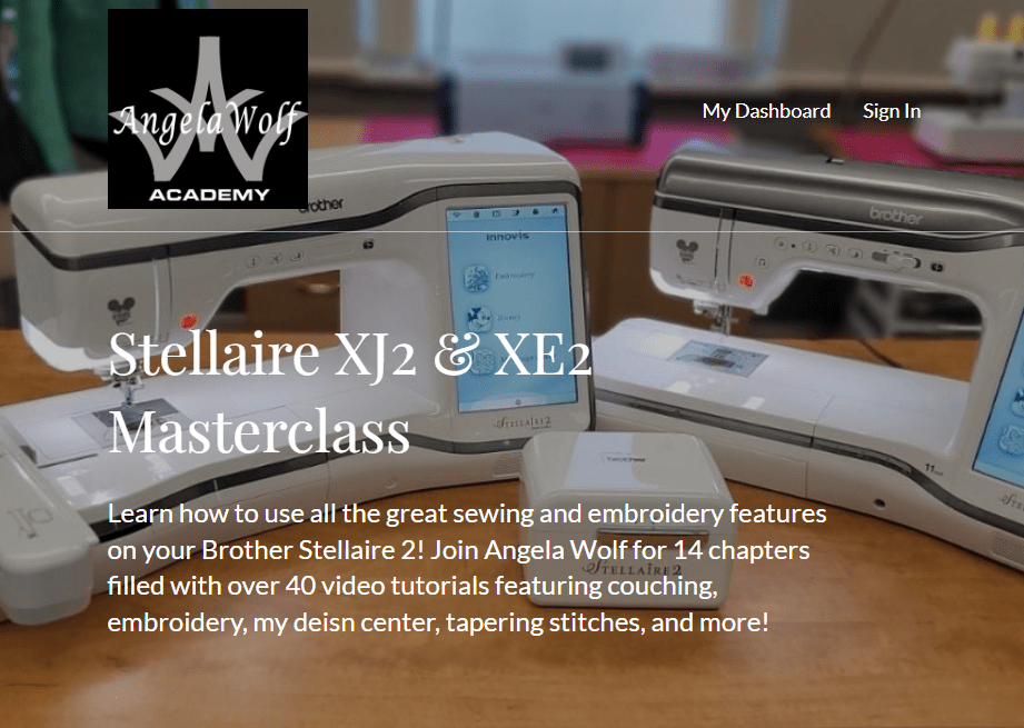 Stellaire Angela Wolf Masterclass Activation Card - Nebraska Quilt Company - ASAWOLFXJ2