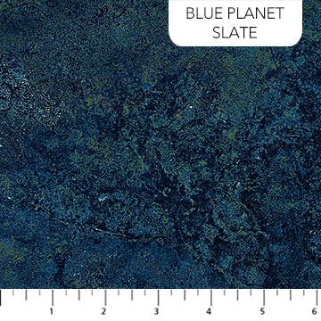Stonehenge Gradations Blue Planet Sienna Marble - 26755 - 48 - Northcott - Nebraska Quilt Company - F07431