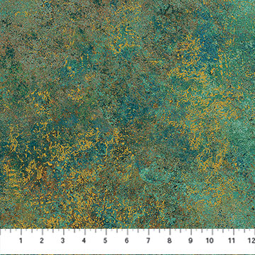 Stonehenge Valencia Marble Teal Multi - 28904M-65 - Northcott Fabrics - Nebraska Quilt Company - F261562