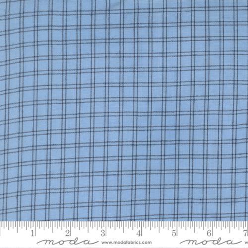 Summer Solstice Tatersall Waterfalll Blue - 12224 23 - Moda Fabrics - Nebraska Quilt Company - F260882