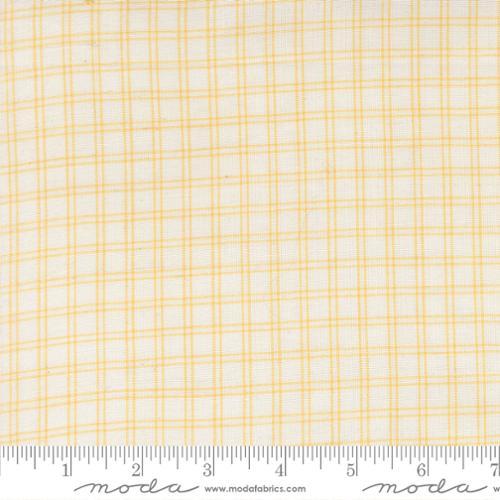 Summer Solstice Tattersall Afternoon Yellow - 12224 12 - Moda Fabrics - Nebraska Quilt Company - F260853