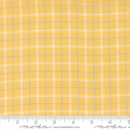 Summer Solstice Tattersall Afternoon Yellow - 12224 12 - Moda Fabrics - Nebraska Quilt Company - F260853