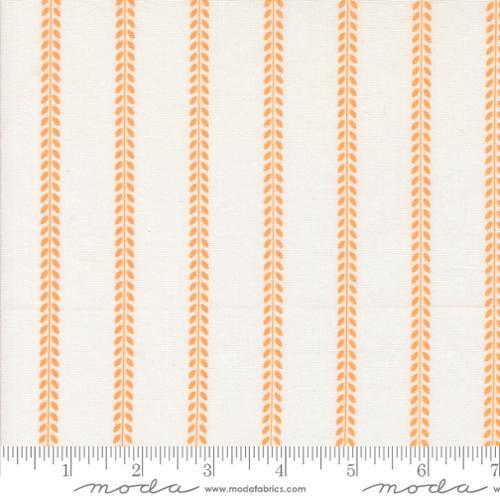Summertime Beach Towel Stripes Cream Orange - 55327 11 - Moda Fabrics - Nebraska Quilt Company - F2402703