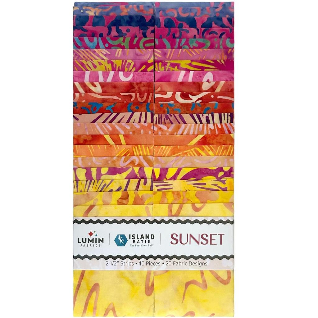Sunset 2.5" Strip Pack Multi 40 Pieces - Nebraska Quilt Company - F261063