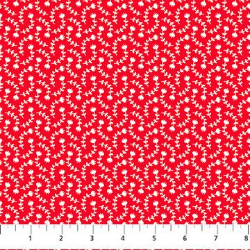 Sweet Love Valentine Blooms Red - 10514 - 24 - Patrick Lose Fabrics - Nebraska Quilt Company - F2400080