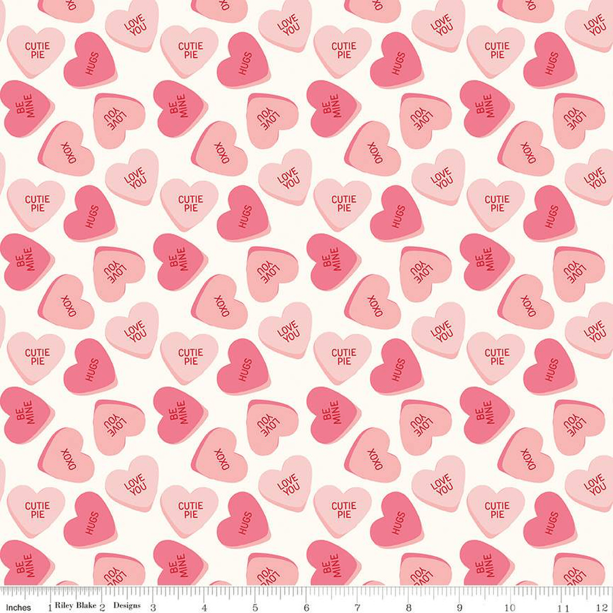 Sweetheart Main Cream - C15500 - CREAM - Riley Blake Designs - Nebraska Quilt Company - F09727