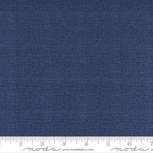 Thatched Dark Wash Indigo - 48626 161 - Moda Fabrics - Nebraska Quilt Company - F07141