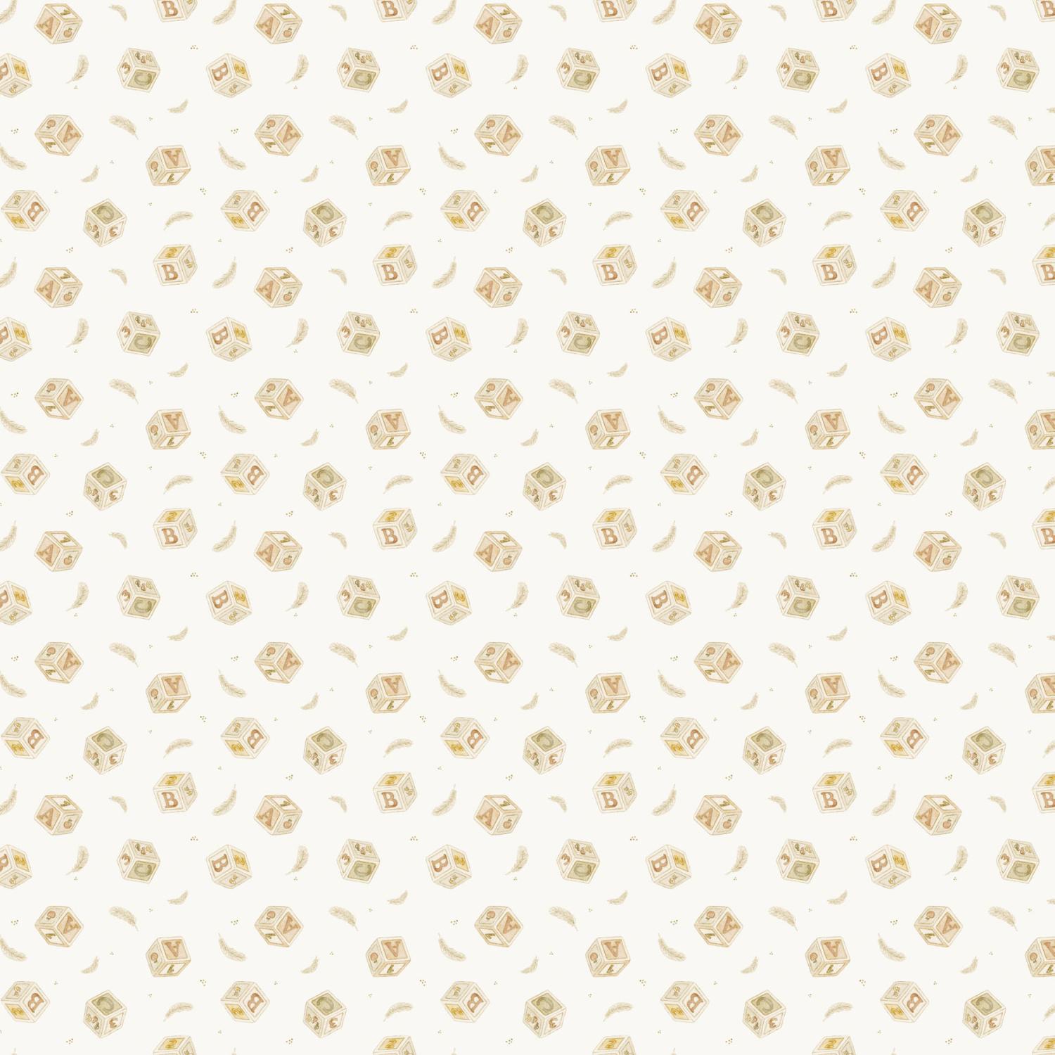 Tiny Waddles Blocks Cream - 91183 - 11 - FIGO Fabrics - Nebraska Quilt Company - F251475