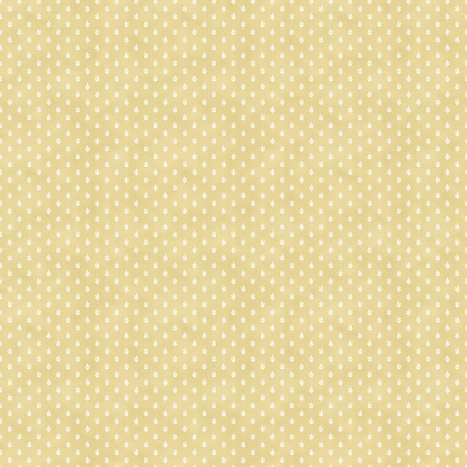 Tiny Waddles Leaf Gold - 91187 - 50 - FIGO Fabrics - Nebraska Quilt Company - F251479