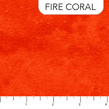 Toscana Fire Coral - 9020 - 572 - Northcott Fabrics - Nebraska Quilt Company - F08847