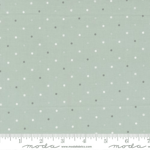 True Love Magic Dot Robins Egg Aqua Teal - 5230 64 - Moda Fabrics - Nebraska Quilt Company - F261401