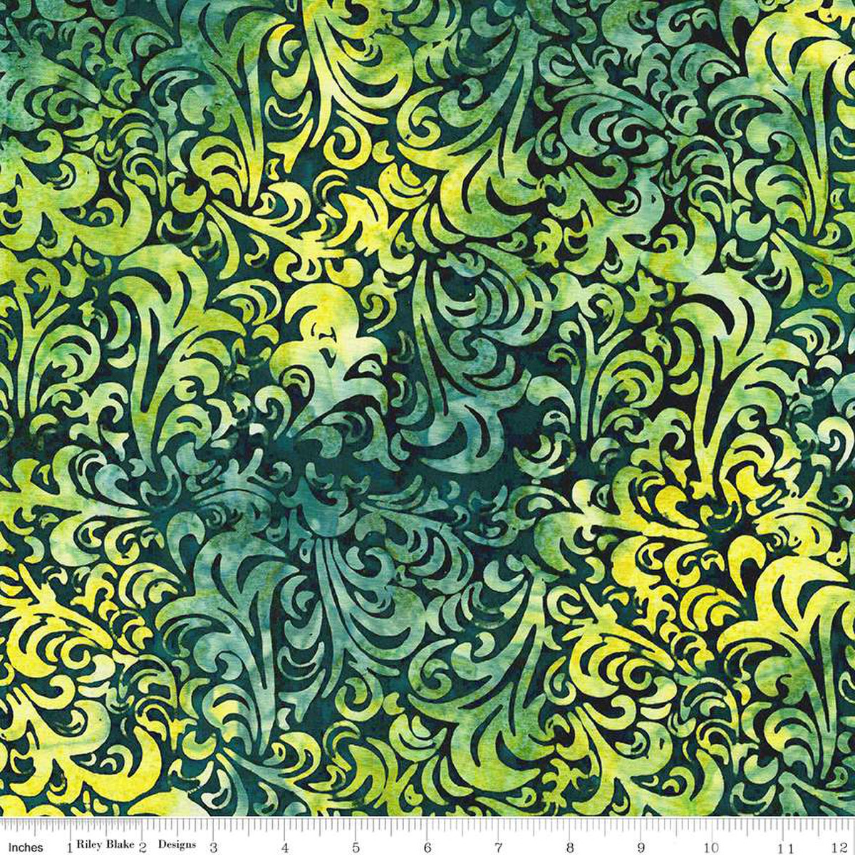Twirl & Swirl Peridot Fern - BT21900325 - Riley Blake Designs - Nebraska Quilt Company - F09749