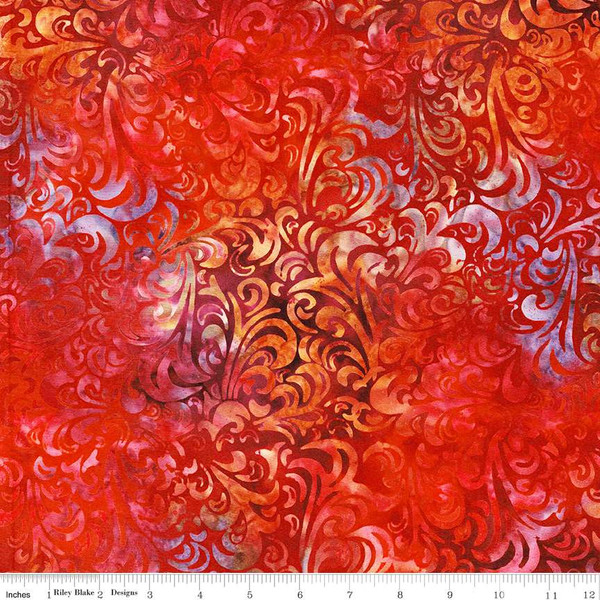 Twirl & Swirl Poppy Quartz - BT21900244 - Riley Blake Designs - Nebraska Quilt Company - F09739