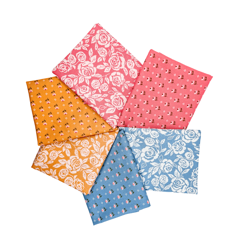 Wild Honey Fat Quarter Bundle Multi 6 Pieces - Nebraska Quilt Company - PC260841