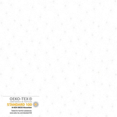We Love Christmas Stars with Pearl Metallic White - 4592M - 110 - Blank Quilting - Nebraska Quilt Company - F2403012