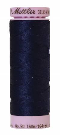 0016 Mettler 100% Cotton 50wt Dark Indigo - Nebraska Quilt Company - NT00889