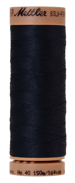 0827 Dark Blue 40wt Mettler Thread 164 yards - Nebraska Quilt Company - NT00065