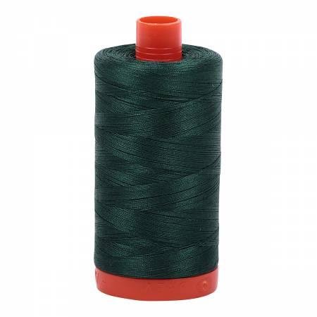 2885 Medium Spruce 50wt Aurifil Thread 1,422 Yards - Nebraska Quilt Company - NT05923