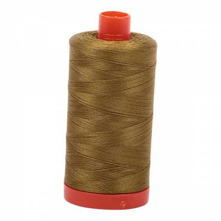 2910 Medium Olive 50wt Aurifil Thread 1,422 Yards - Nebraska Quilt Company - NT00589