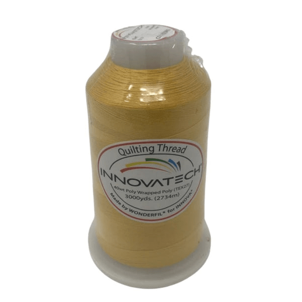 3001 Innovatech Poly Wrapped Poly 40wt Golden - Nebraska Quilt Company - NT07038