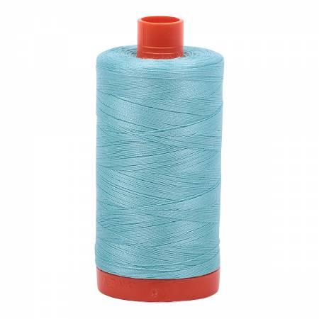 5006 Light Turquoise 50wt Aurifil Thread 1,422 Yards - Nebraska Quilt Company - NT00732