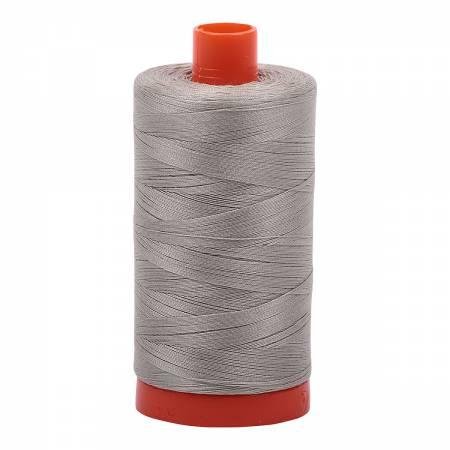 5021 Light Gray 50wt Aurifil Thread 1,422 Yards - Nebraska Quilt Company - NT00735