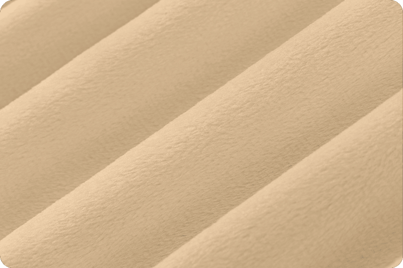 60" Wide Solid Cuddle 3 Beige - c3beige - Shannon Fabrics - Nebraska Quilt Company - F08866