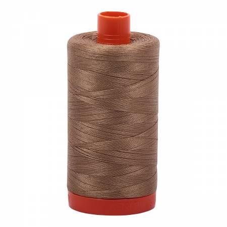 6010 Toast 50wt Aurifil Thread 1,422 Yards - Nebraska Quilt Company - NT05982