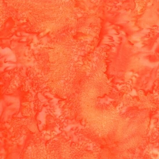 Bali Watercolors Pumpkin - 1895 - 192 - Hoffman Fabrics - Nebraska Quilt Company - F12872