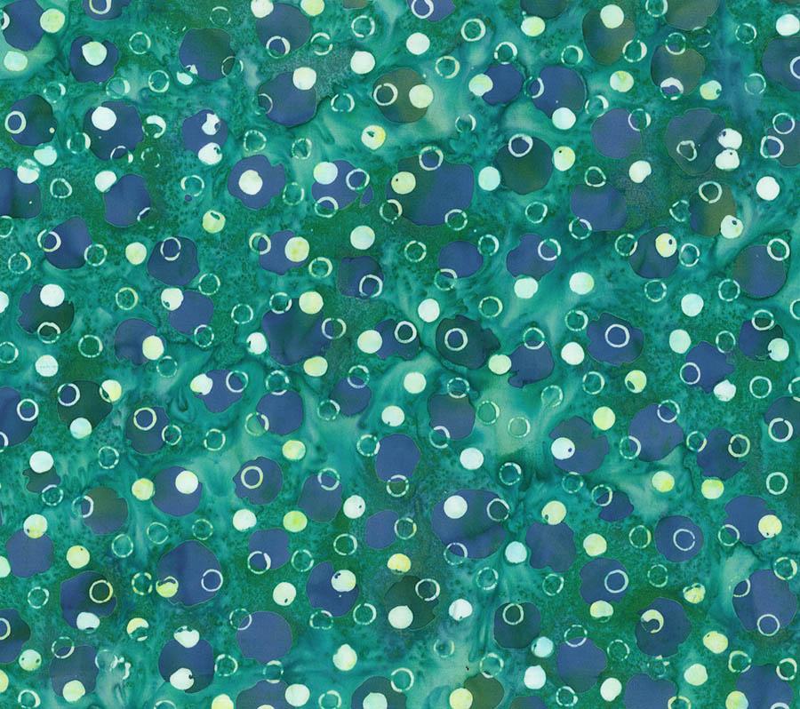 Banyan Dot Necessities II Teal/Blue - 80753 - 63 - Banyan Batiks - Nebraska Quilt Company - F01872