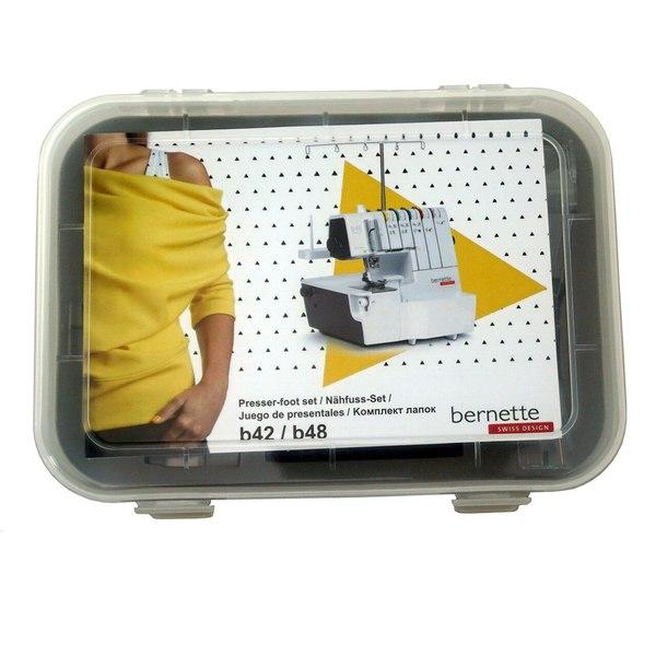 Bernette Overlock Sewing Foot Kit (6 pcs) B44/B48 - Nebraska Quilt Company - A502040.55.11