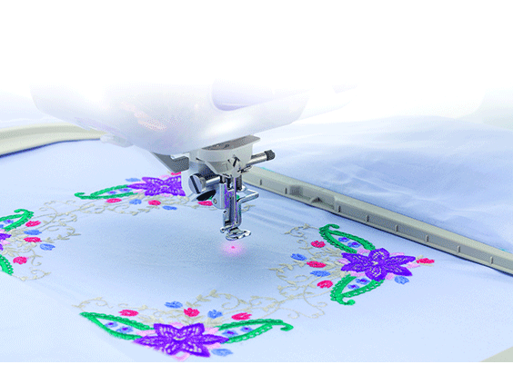 Brother Embroidery Foot with LED Pointer - Nebraska Quilt Company - ASA197
