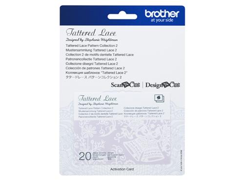 Brother ScanNCut Tattered Lace Pattern Collection 2 - Nebraska Quilt Company - ACATTLP02