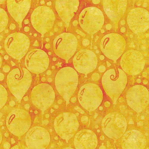 Celebrate Balloons Orange Tiger - 122262266 - Island Batik - Nebraska Quilt Company - F04700