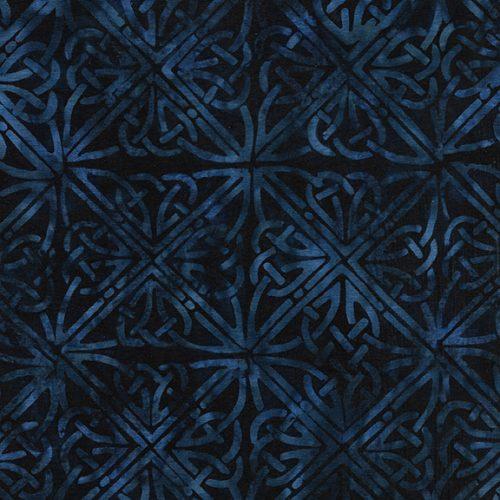 Citron Breeze Large Square Blue Storm - 112306590 - Island Batik - Nebraska Quilt Company - F06451