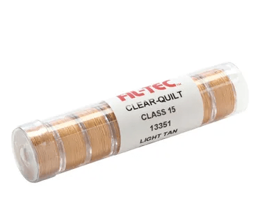 Clear - Quilt Light Tan - Class 15/A - Tubes - 78yds - 50wt 13351 - Nebraska Quilt Company - NT02281